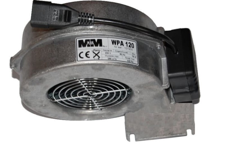 Wentylator dmuchawa WPA 120 z wtykiem