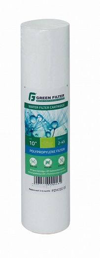 Wkład filtracyjny sznurkowy Green Filter 10 cali, biały