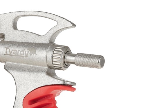 Pistolet do piany Tvardy z metalową, ryflowaną dyszą