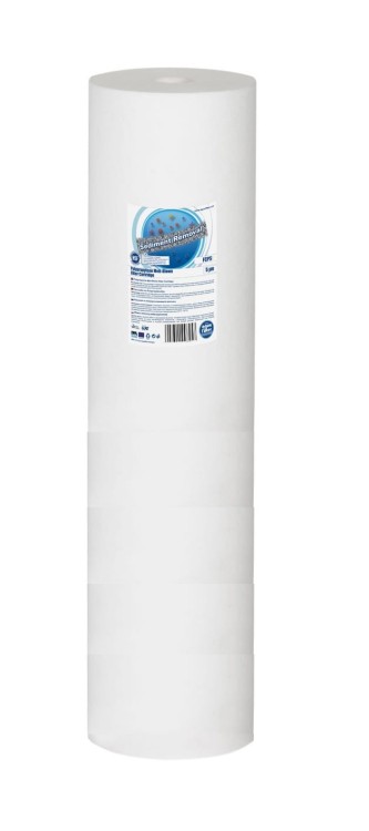 Wkład piankowy Aquafilter 20 cali do filtracji wody 5 mikronów do usuwania zanieczyszczeń mechanicznych