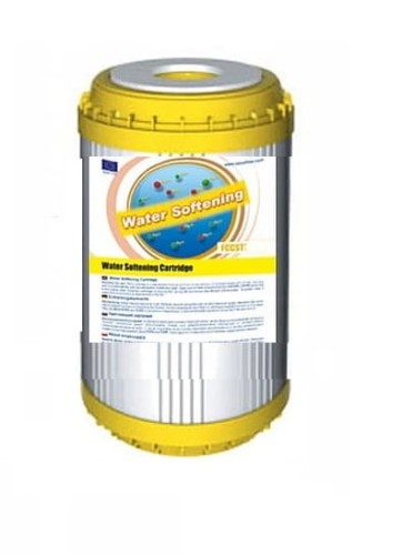 Wkład zmiękczający Aquafilter FCCST5 5 cali do filtrów wody z żółtymi kapslami