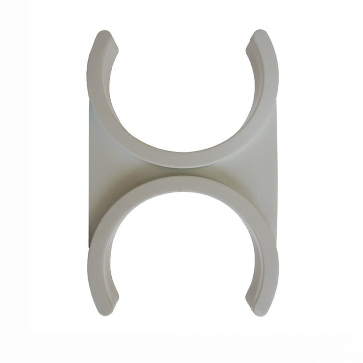 Podwójny biały uchwyt 2x2 cala do mocowania liniowych wkładów filtrujących