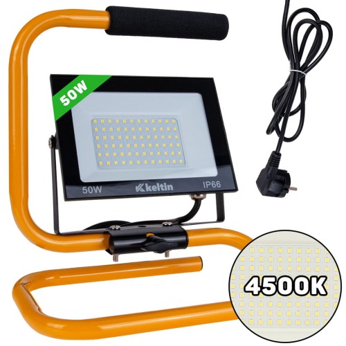 Naświetlacz LED 50W z przewodem i wtyczką