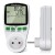 Watomierz Qoltec PM0627 3680W 16A z dużym czytelnym LCD i podświetleniem, cyfrowy licznik zużycia energii