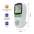 Watomierz Qoltec PM0627 3680W 16A z dużym podświetlanym wyświetlaczem LCD i siedmioma trybami pomiaru