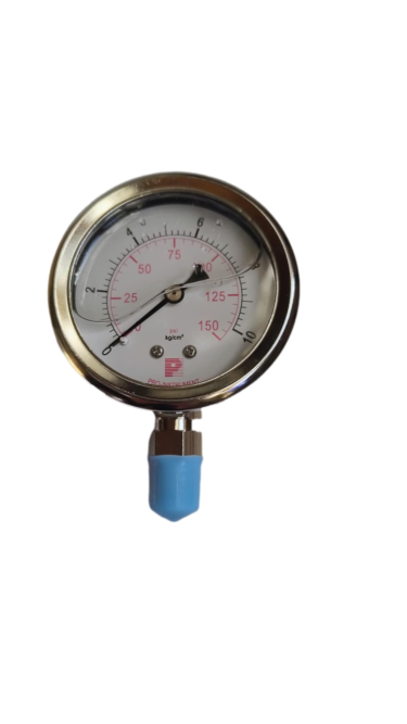 Manometr 1/4 cala GZ chromowany do 10 bar