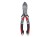 Szczypce wydłużone do cięcia bocznego 180mm CrV z ergonomiczną, dwukomponentową rękojeścią