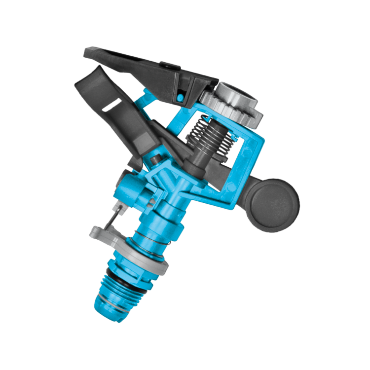 Głowica zraszacza pulsacyjnego Cellpro 52-306 niebiesko-czarna z regulacją sektora zraszania