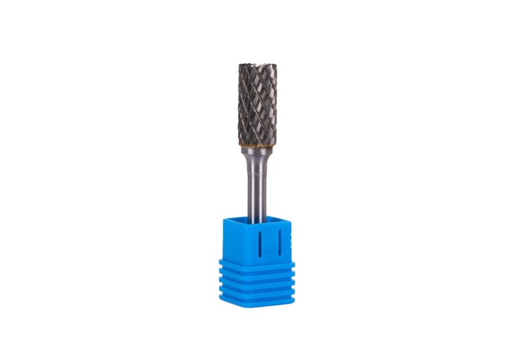 Frez pilnik do metalu 12x25mm z węglika wolframu, czołowo-boczny, trzpień 6mm, podwójne nacięcie