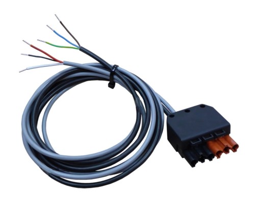 Przedłużka do wentylatora 2m z 6-pinowym złączem i rozdzielonymi przewodami marki MPlusM