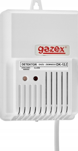 Czujnik gazu Gazex DK-12.Z z diodami i przewodem