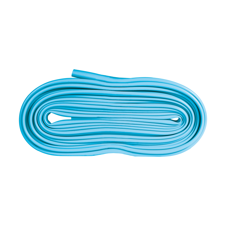 Zwinięty na płasko niebieski wąż tłoczny 2-warstwowy 25 mm x 10 m marki Cellfast