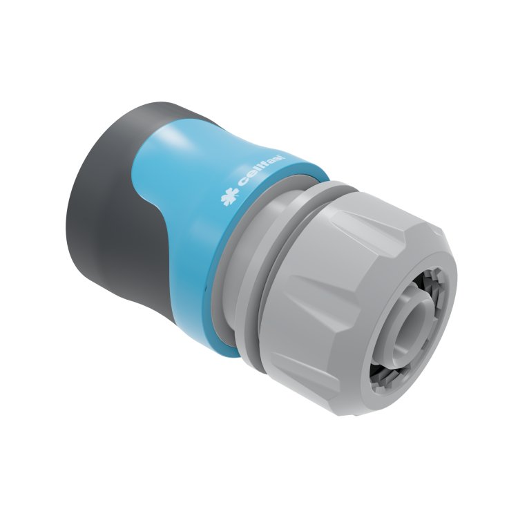 Szybkozłącze przelot SAFETOUCH CELLPRO 1/2–5/8 cala z systemem zaciskowym i zabezpieczeniem