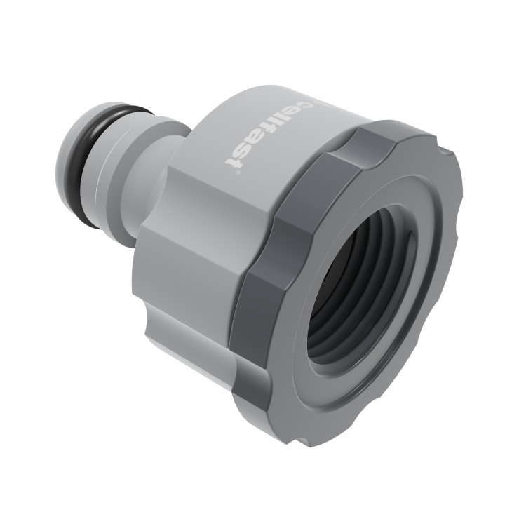 Przyłącze uniwersalne z gwintem wewnętrznym 3/4″-1″ CELLPRO 51-657 z tworzywa ABS, szare