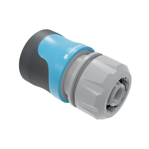 Szybkozłącze przelot SAFETOUCH CELLPRO 1/2" – 5/8" z mechanizmem zaciskowym i obudową ABS