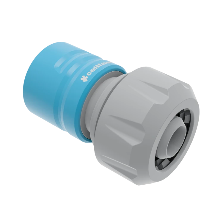 Szybkozłącze przelot CELLPRO 3/4 cala z tworzywa PC/ABS i zaciskami