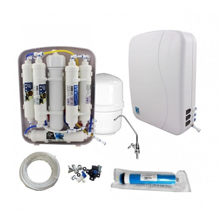 System odwróconej osmozy RO6 SILM Green Filter do filtrowania wody z akcesoriami