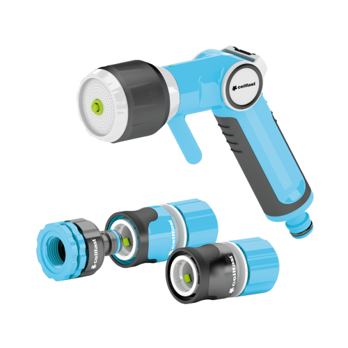 Zestaw zraszający Cellfast HOBBY 25 mb z pistoletowym zraszaczem i szybkozłączkami
