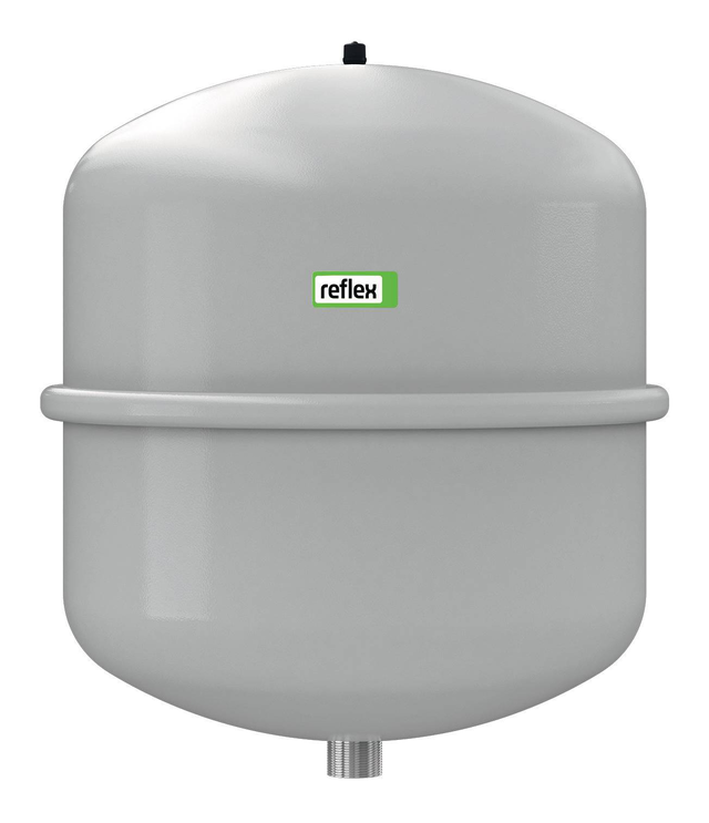 Szare naczynie przeponowe Reflex N-18 o pojemności 18L z gwintowanym przyłączem R3/4"