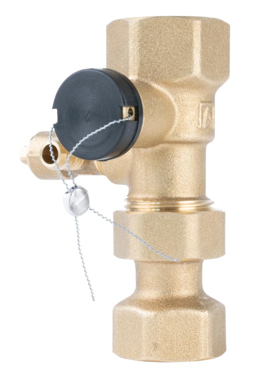 Szybkozłącze ASK z mosiądzu, zawór rewizyjny, odcinający i szybkozłączny, 3/4" GW