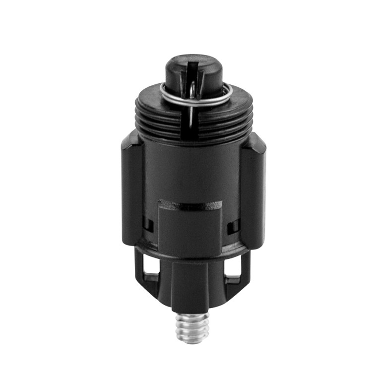 Mechanizm klik-klak CLICKERSWITCHHB do syfonów McALPINE, czarny, plastikowy z metalowym gwintem