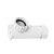 Biały niski syfon umywalkowy 1 1/4" x 32 mm z membraną silikonową WHB1-32