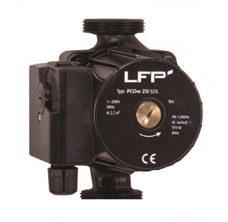 Pompa cyrkulacyjna 25/6ZK LFP czarny korpus 130 mm