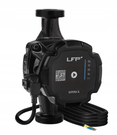 Elektroniczna pompa obiegowa LFP EXPERIA 3L z panelem sterującym i przewodem zasilającym
