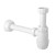 Biały syfon umywalkowy butelkowy niski 1.1/4" x 32 mm z polipropylenu McAlpine