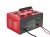 Prostownik z rozruchem 75A 6/12V GEKO z uchwytem i przewodami, czerwony metalowy korpus