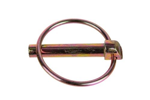 Zawleczka oczkowa metalowa z pierścieniem do maszyn rolniczych