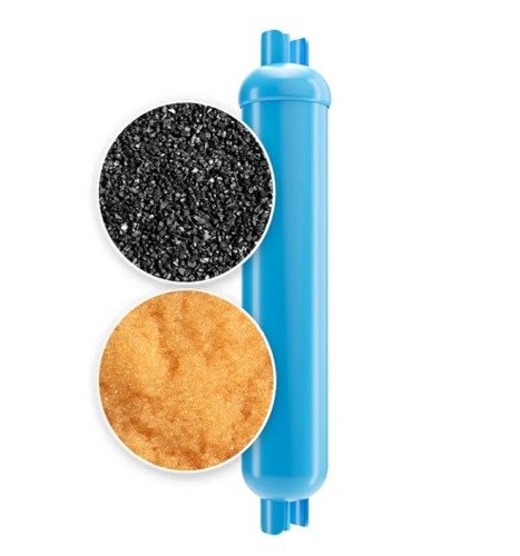 Wkład filtrujący AQUA LINE SOFT z złożem zmiękczającym i węglem aktywnym impregnowanym srebrem