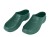 Zielone lekkie chodaki ogrodowe z pianki EVA, rozmiar 42, zabudowany przód, antypoślizgowa podeszwa