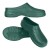 Zielone lekkie chodaki ogrodowe z pianki EVA, rozmiar 42, antypoślizgowa podeszwa, zabudowany przód