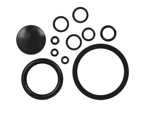 Zestaw uszczelek do opryskiwacza 3/5/8L w różnych rozmiarach i kształtach, czarne, elastyczne