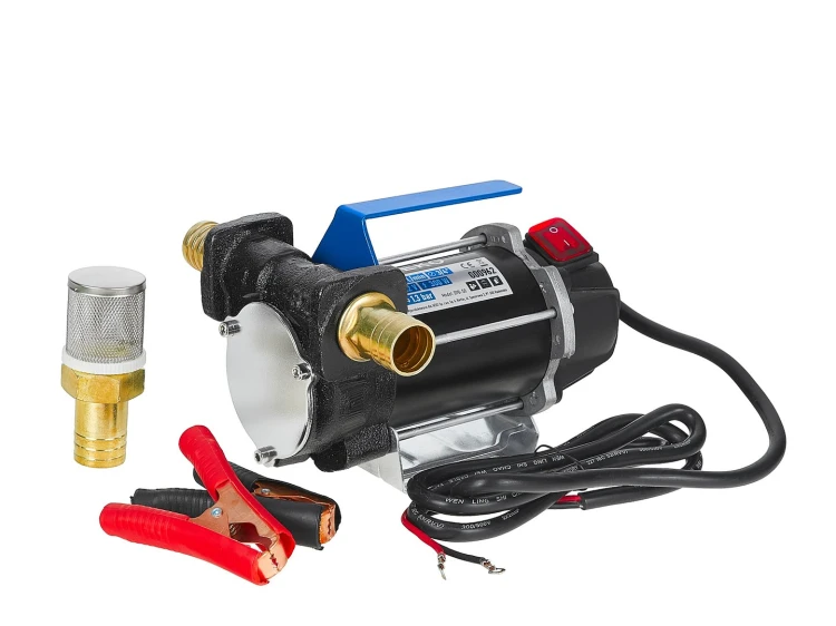 Elektryczna pompa do paliwa 12V 300W BIG GEKO z klemami, filtrem i zestawem przyłączy