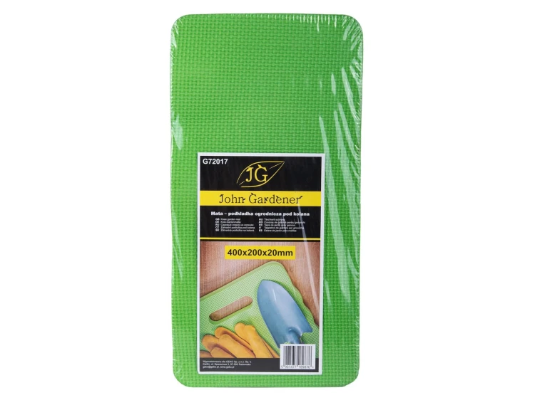 Zielona mata pod kolana ogrodnicza 400x200x20mm z pianki EVA marki John Gardener