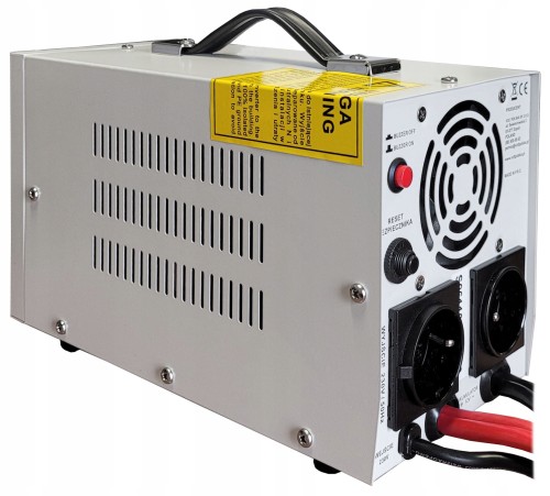 Zasilacz awaryjny SINUS PRO 1100 E PLUS 12V z wyświetlaczem, wentylatorem i dwoma gniazdami 230V