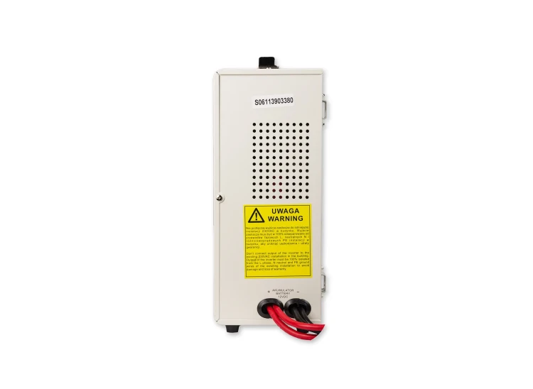 Zasilacz awaryjny SINUS PRO 1200 E PLUS 12V z wentylacją i przewodami zasilającymi
