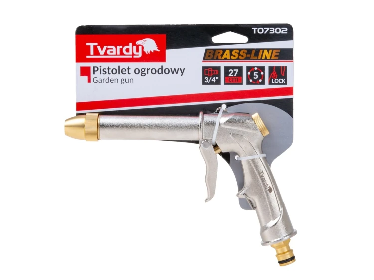 Pistolet ogrodowy Tvardy w opakowaniu