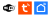 Logotypy WiFi, Tuya i inteligentnego domu