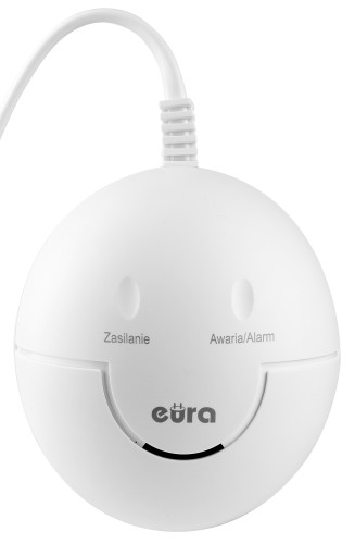 Czujnik gazu Eura z przewodem i diodami sygnalizacyjnymi