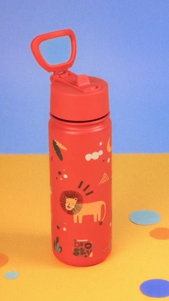 Brosky Kids bidon termiczny Safari 550 ml - wklejone