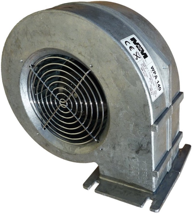 Wentylator dmuchawa WPA 140 z metalową obudową
