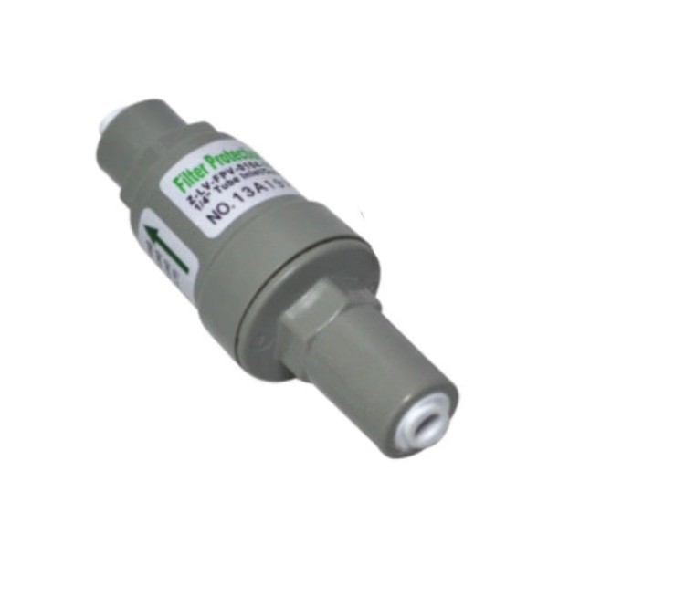 Ogranicznik ciśnienia wody Aquafilter PLV-0104-80_K z szybkozłączkami 1/4 cala