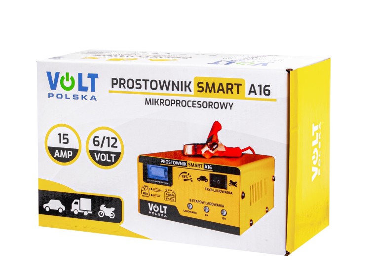 Opakowanie prostownika VOLT Smart A16