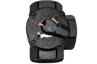 Zawór mieszający 3 drogowy DN 40 6/4 cala Resideo z żeliwnym korpusem i podwójnym uszczelnieniem O-ring