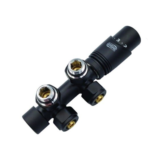 Zestaw termostatyczny PEX 16*2 Combo czarny