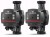 Dwie pompy Grundfos ALPHA1 L widoczne z przodu