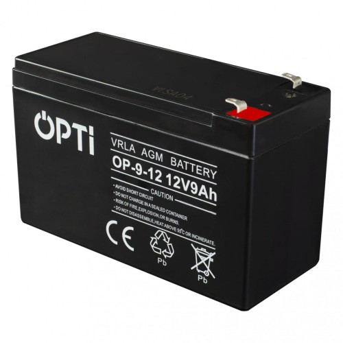 Akumulator OPTI AGM 12V 9Ah